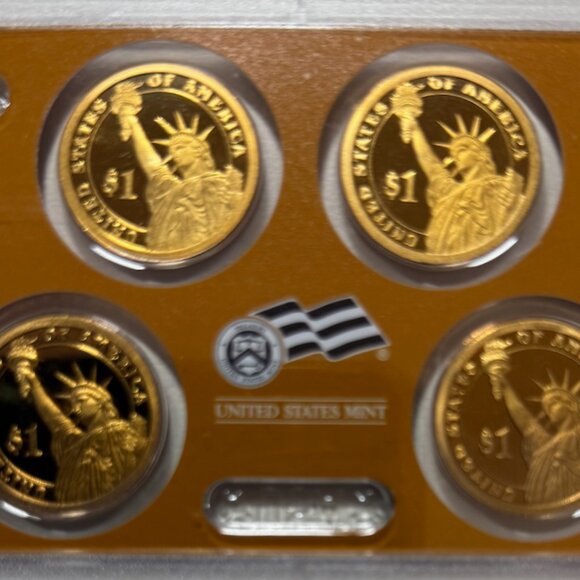 2007 US Mint Presidential $1 Coin Proof Set, 4 coins, Original Official … - Picture 6 of 6